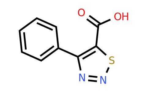 CAS 78875-63-5 | 4-Phenyl-1,2,3-thiadiazole-5-carboxylic acid