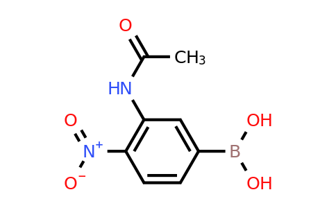 CAS 78887-37-3 | (3-Acetamido-4-nitrophenyl)boronic acid