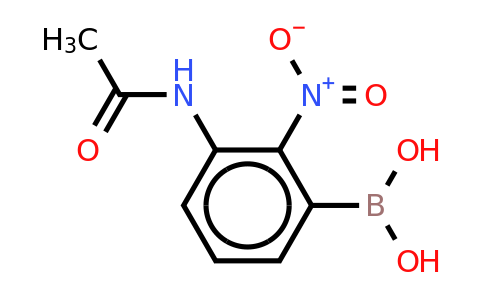 CAS 78887-38-4 | (3-Acetamido-2-nitro)benzeneboronic acid