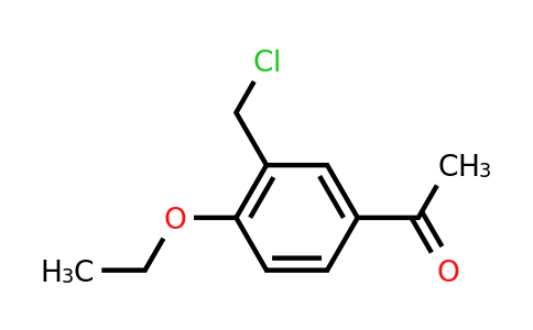 CAS 78927-73-8 | 1-[3-(chloromethyl)-4-ethoxyphenyl]ethan-1-one