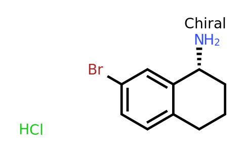 CAS 789490-65-9 | (R)-7-Bromo-1,2,3,4-tetrahydro-naphthalen-1-ylamine hydrochloride
