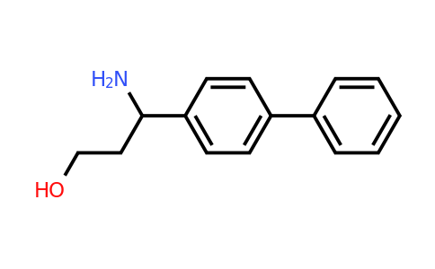CAS 790227-30-4 | 3-Amino-3-biphenyl-4-YL-propan-1-ol