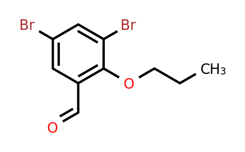 CAS 790232-18-7 | 3,5-dibromo-2-propoxybenzaldehyde