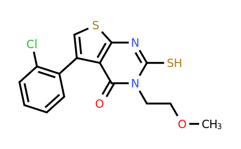 CAS 790232-29-0 | 5-(2-chlorophenyl)-3-(2-methoxyethyl)-2-sulfanyl-3H,4H-thieno[2,3-d]pyrimidin-4-one