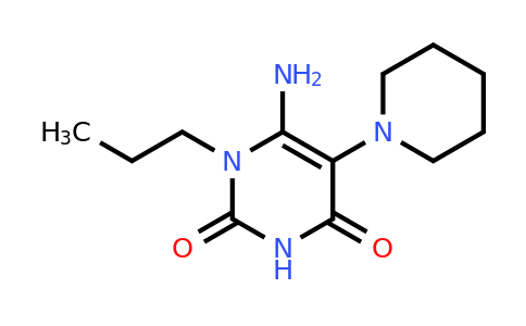 CAS 790232-31-4 | 6-amino-5-(piperidin-1-yl)-1-propyl-1,2,3,4-tetrahydropyrimidine-2,4-dione