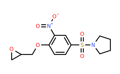 CAS 790232-34-7 | 1-{3-nitro-4-[(oxiran-2-yl)methoxy]benzenesulfonyl}pyrrolidine