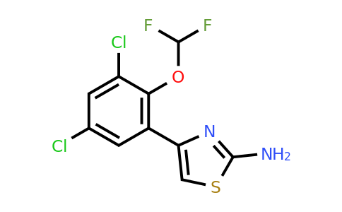 CAS 790232-39-2 | 4-[3,5-dichloro-2-(difluoromethoxy)phenyl]-1,3-thiazol-2-amine