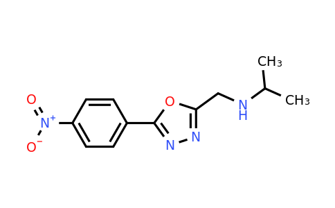 CAS 790232-40-5 | {[5-(4-nitrophenyl)-1,3,4-oxadiazol-2-yl]methyl}(propan-2-yl)amine