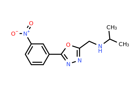 CAS 790232-42-7 | {[5-(3-nitrophenyl)-1,3,4-oxadiazol-2-yl]methyl}(propan-2-yl)amine