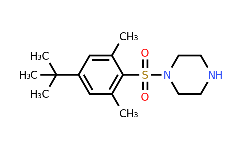 CAS 790247-44-8 | 1-(4-tert-butyl-2,6-dimethylbenzenesulfonyl)piperazine