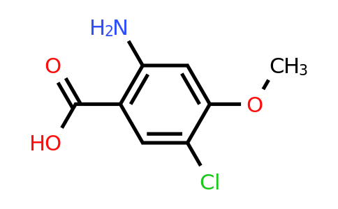 CAS 79025-82-4 | 2-Amino-5-chloro-4-methoxy-benzoic acid