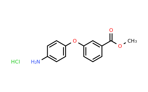 CAS 790262-20-3 | Methyl 3-(4-aminophenoxy)benzoate hydrochloride
