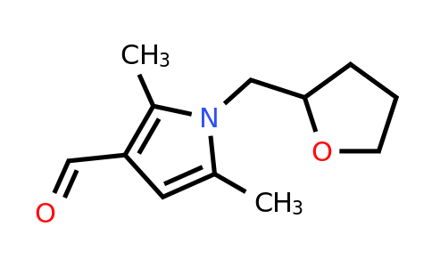 CAS 790263-33-1 | 2,5-Dimethyl-1-((tetrahydrofuran-2-yl)methyl)-1H-pyrrole-3-carbaldehyde