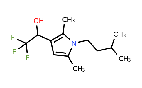 CAS 790263-45-5 | 1-[2,5-dimethyl-1-(3-methylbutyl)-1H-pyrrol-3-yl]-2,2,2-trifluoroethan-1-ol
