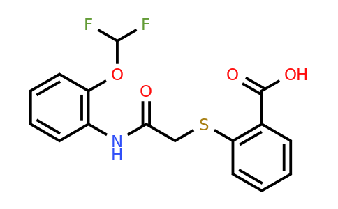 CAS 790263-46-6 | 2-[({[2-(difluoromethoxy)phenyl]carbamoyl}methyl)sulfanyl]benzoic acid