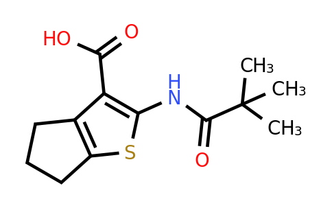 CAS 790263-48-8 | 2-(2,2-dimethylpropanamido)-4H,5H,6H-cyclopenta[b]thiophene-3-carboxylic acid