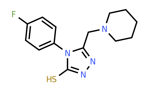 CAS 790263-57-9 | 4-(4-fluorophenyl)-5-[(piperidin-1-yl)methyl]-4H-1,2,4-triazole-3-thiol