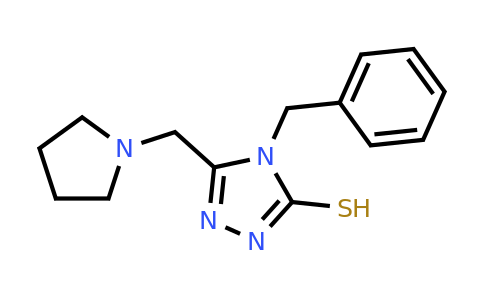 CAS 790263-60-4 | 4-benzyl-5-[(pyrrolidin-1-yl)methyl]-4H-1,2,4-triazole-3-thiol
