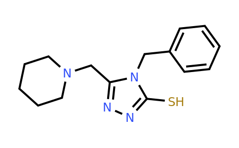 CAS 790263-73-9 | 4-benzyl-5-[(piperidin-1-yl)methyl]-4H-1,2,4-triazole-3-thiol
