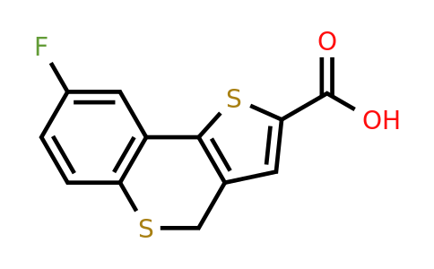 CAS 790263-74-0 | 8-fluoro-4H-thieno[3,2-c]thiochromene-2-carboxylic acid