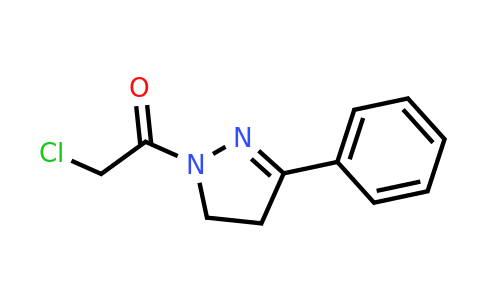 CAS 790263-78-4 | 2-chloro-1-(3-phenyl-4,5-dihydro-1H-pyrazol-1-yl)ethan-1-one