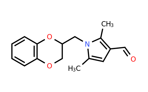 CAS 790263-89-7 | 1-[(2,3-dihydro-1,4-benzodioxin-2-yl)methyl]-2,5-dimethyl-1H-pyrrole-3-carbaldehyde
