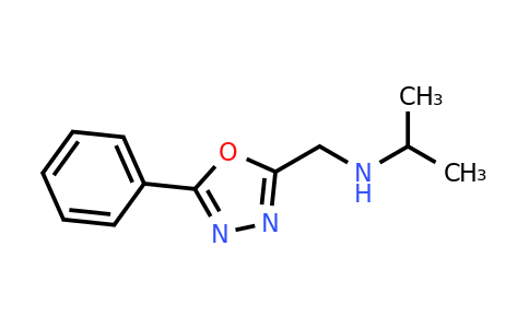 CAS 790270-70-1 | [(5-phenyl-1,3,4-oxadiazol-2-yl)methyl](propan-2-yl)amine