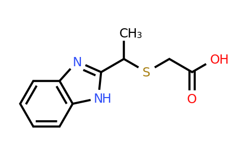 CAS 790270-73-4 | 2-{[1-(1H-1,3-benzodiazol-2-yl)ethyl]sulfanyl}acetic acid