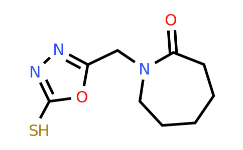CAS 790270-76-7 | 1-[(5-sulfanyl-1,3,4-oxadiazol-2-yl)methyl]azepan-2-one