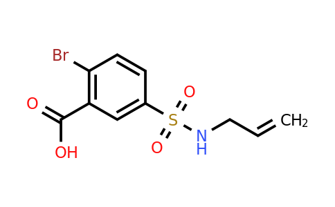 CAS 790271-07-7 | 2-bromo-5-[(prop-2-en-1-yl)sulfamoyl]benzoic acid