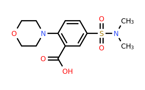 CAS 790271-10-2 | 5-(dimethylsulfamoyl)-2-(morpholin-4-yl)benzoic acid