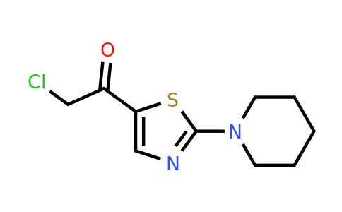CAS 790271-19-1 | 2-chloro-1-[2-(piperidin-1-yl)-1,3-thiazol-5-yl]ethan-1-one