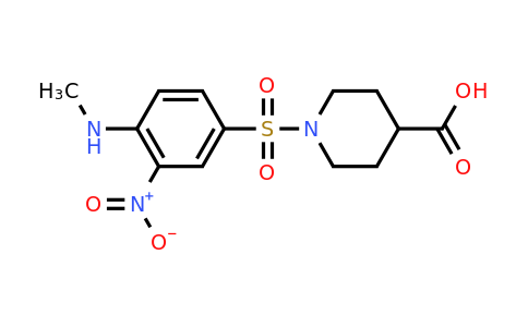 CAS 790271-24-8 | 1-[4-(methylamino)-3-nitrobenzenesulfonyl]piperidine-4-carboxylic acid