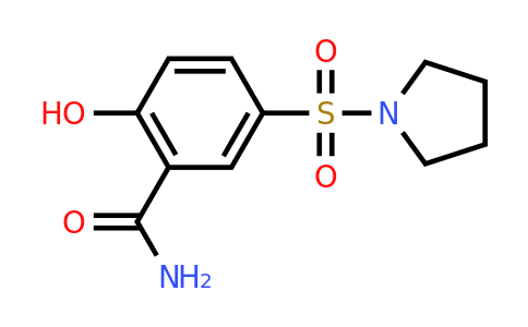 CAS 790271-28-2 | 2-hydroxy-5-(pyrrolidine-1-sulfonyl)benzamide