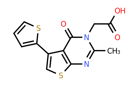 CAS 790272-38-7 | 2-[2-methyl-4-oxo-5-(thiophen-2-yl)-3H,4H-thieno[2,3-d]pyrimidin-3-yl]acetic acid