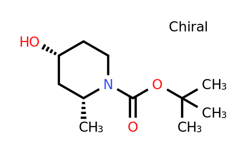 CAS 790667-44-6 | tert-butyl (2R,4R)-4-hydroxy-2-methylpiperidine-1-carboxylate