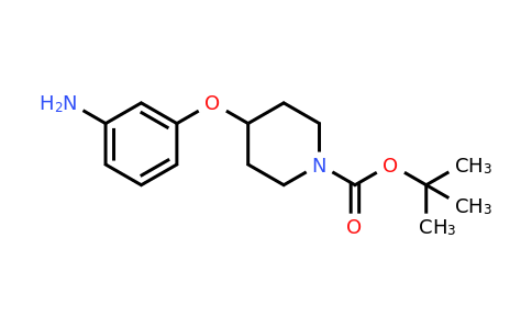 CAS 790667-68-4 | tert-Butyl 4-(3-aminophenoxy)piperidine-1-carboxylate