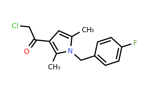 CAS 790681-72-0 | 2-chloro-1-{1-[(4-fluorophenyl)methyl]-2,5-dimethyl-1H-pyrrol-3-yl}ethan-1-one