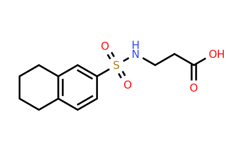 CAS 790681-74-2 | 3-(5,6,7,8-tetrahydronaphthalene-2-sulfonamido)propanoic acid