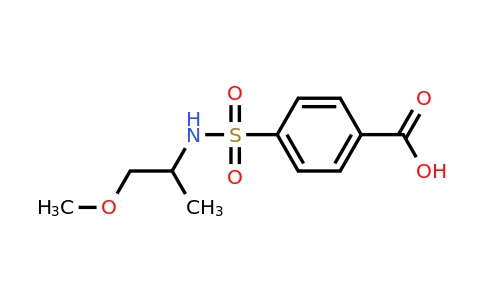 CAS 790681-75-3 | 4-[(1-methoxypropan-2-yl)sulfamoyl]benzoic acid