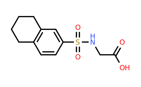 CAS 790681-76-4 | 2-(5,6,7,8-tetrahydronaphthalene-2-sulfonamido)acetic acid
