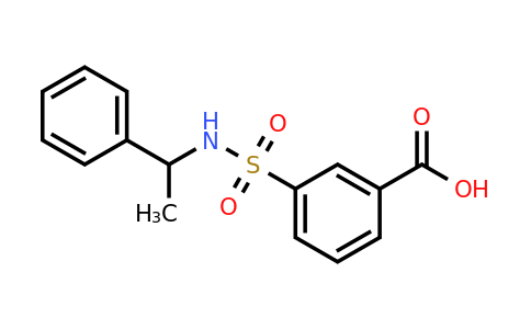 CAS 790681-77-5 | 3-[(1-phenylethyl)sulfamoyl]benzoic acid