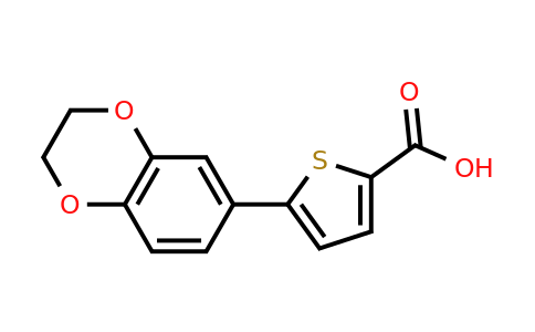 CAS 790681-94-6 | 5-(2,3-dihydro-1,4-benzodioxin-6-yl)thiophene-2-carboxylic acid