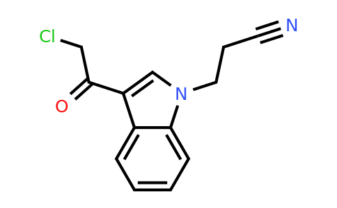 CAS 790725-71-2 | 3-[3-(2-chloroacetyl)-1H-indol-1-yl]propanenitrile