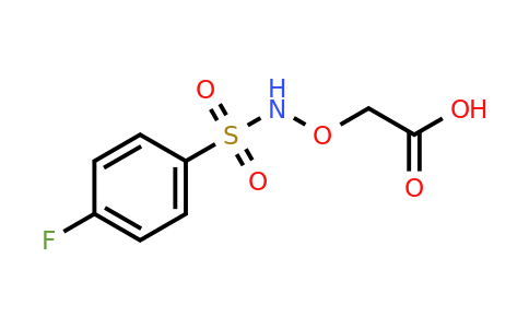 CAS 790725-72-3 | 2-[(4-fluorobenzenesulfonamido)oxy]acetic acid