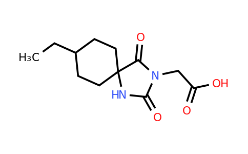 CAS 790725-81-4 | 2-{8-ethyl-2,4-dioxo-1,3-diazaspiro[4.5]decan-3-yl}acetic acid
