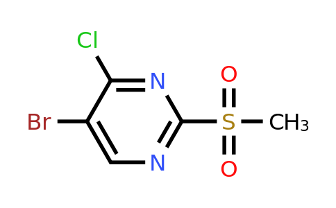 CAS 79091-24-0 | 5-Bromo-4-chloro-2-(methylsulfonyl)pyrimidine