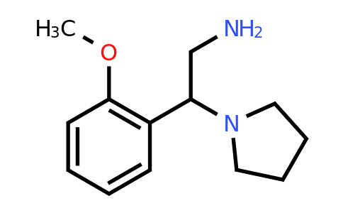 CAS 791079-95-3 | 2-(2-methoxyphenyl)-2-(pyrrolidin-1-yl)ethan-1-amine