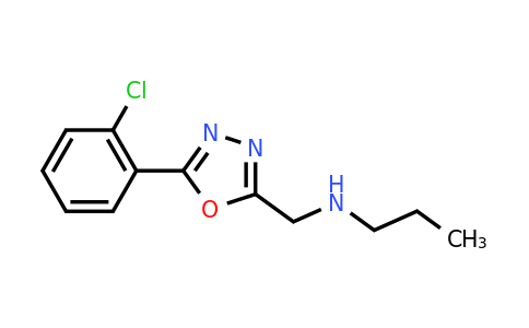 CAS 791079-96-4 | {[5-(2-chlorophenyl)-1,3,4-oxadiazol-2-yl]methyl}(propyl)amine