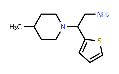 CAS 791079-98-6 | 2-(4-methylpiperidin-1-yl)-2-(thiophen-2-yl)ethan-1-amine
